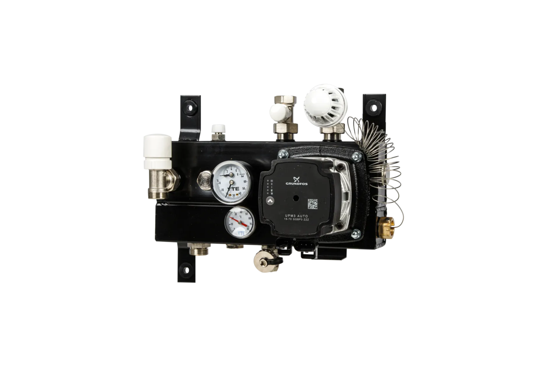 Vloerverwarming SLIM verdeler met A-label GRUNDFOS UPM 3 pomp