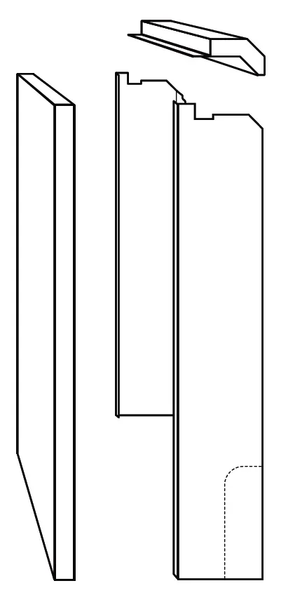 Jaga | Bekleding Voor Linea Wand Plus - 500x700mm - Zandstraalgrijs - Type 20 En 21 | Radiatorbekleding