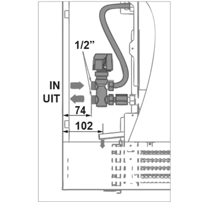 DRL - Lucca LT Hybride 3-wegklep