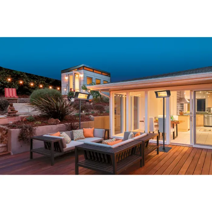 E-Comfort Oasi Low Glare - Zwart - 1000-2000 Watt