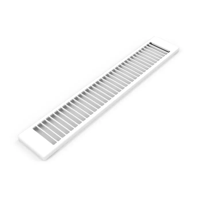 Stelrad - Grille Euro - 2400x79 mm - Type 21 - Wit