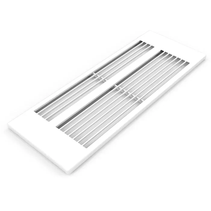 Henrad - Grille Flatwire - 1200 x 160 mm - Type 33 - Wit