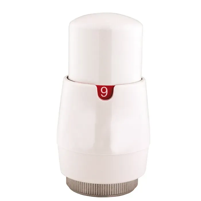 Drl | Ovus Thermostaatkop M30 X 1,5 - Wit/wit | Thermostaatknop