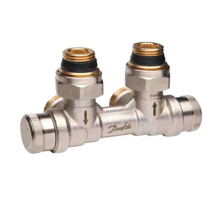 Danfoss | Rlv-kdv Rechts - 1/2" Buitendraad | Onderblokken