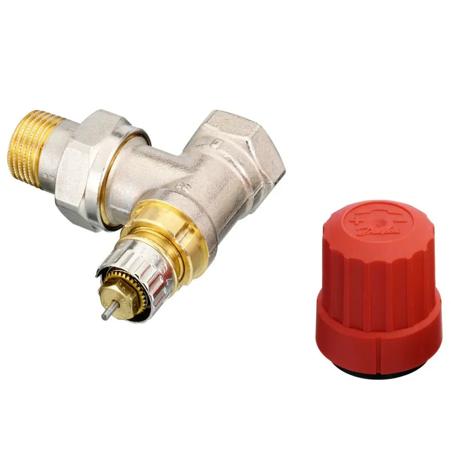 Danfoss - RA-N - Haaks - 1/2" (15) - 1/2" (15) Danfoss - RA-N - Haaks - 1/2" (15) - 1/2" (15)