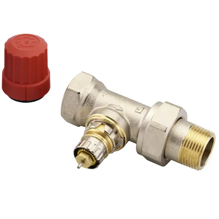 Danfoss | Ra-n - Recht - 3/4" (20) - 3/4" (20) - Verkort | Radiatorkranen