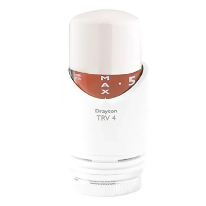 Drl | Drayton Thermostaatkop - M30 X 1,5 - Wit/wit | Thermostaatknop