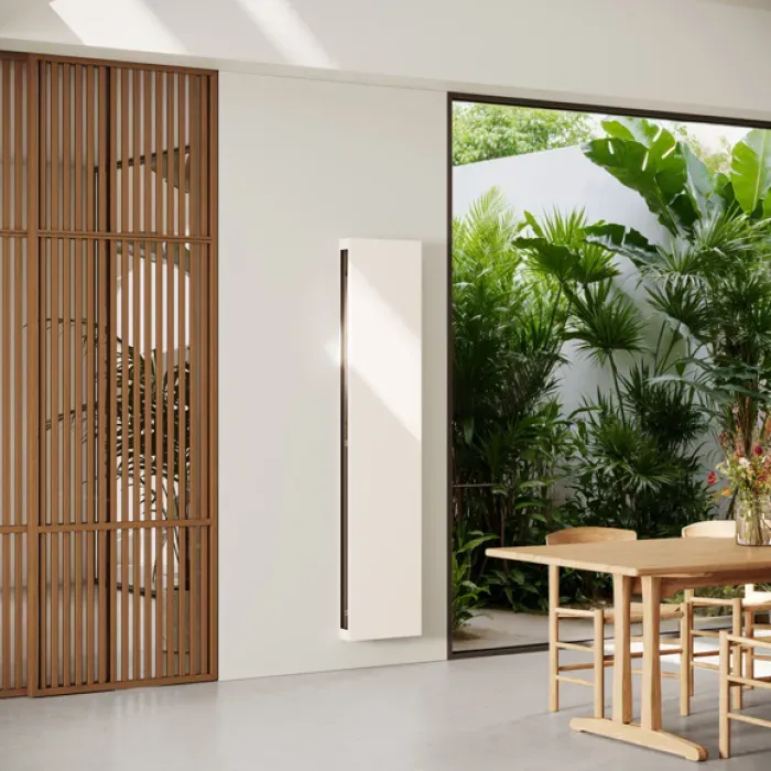 Jaga - Vertilina Hybrid - ACO (D09) - 2100x410mm - Type 11 - Off-black - Uitblaasrichting: Rechts